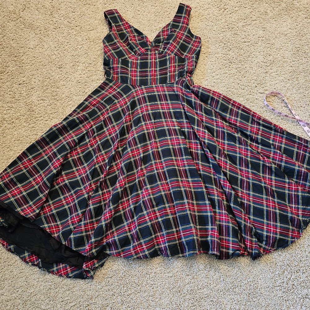 Bernie Dexter Saturday Night dress in red plaid